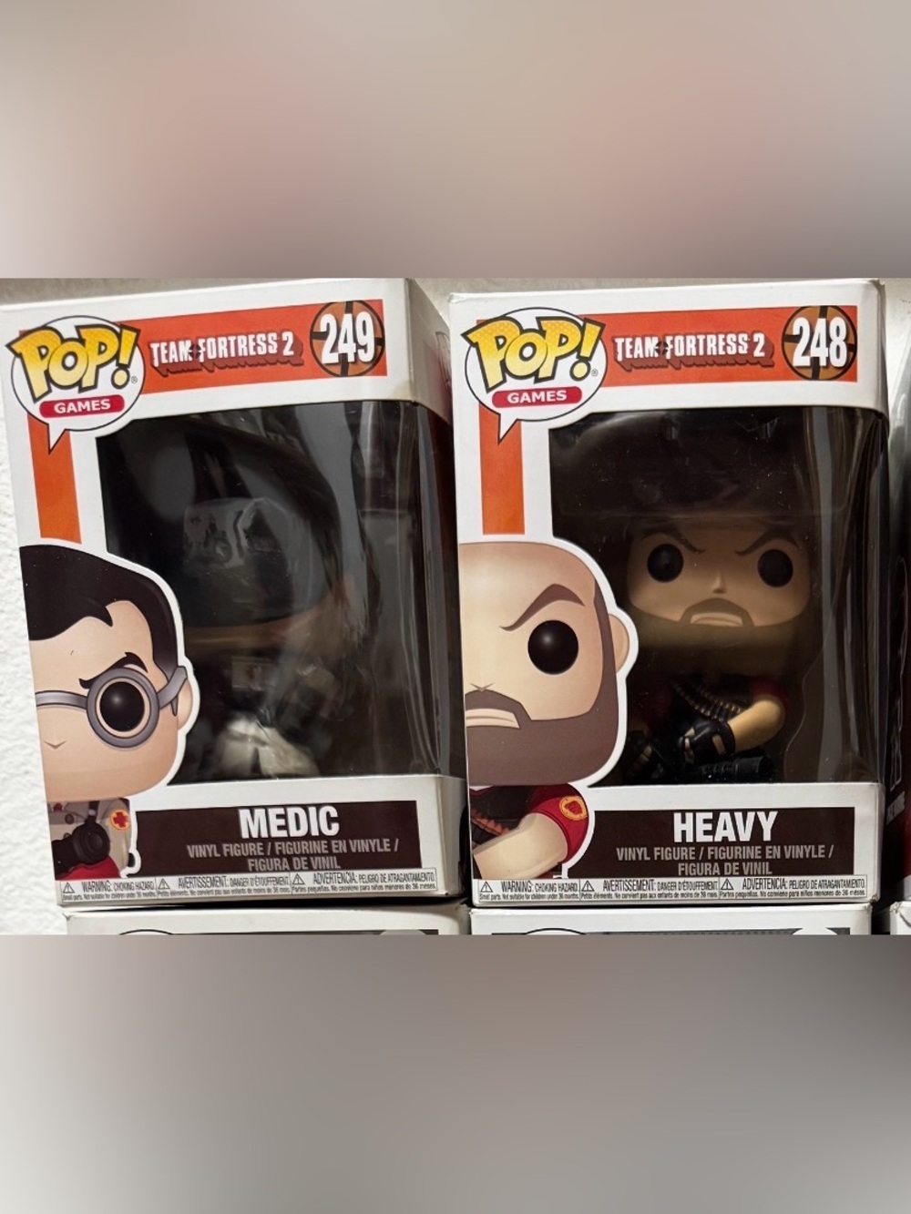 Team Fortress 2, Vintage Funko Pops Bundle of 2